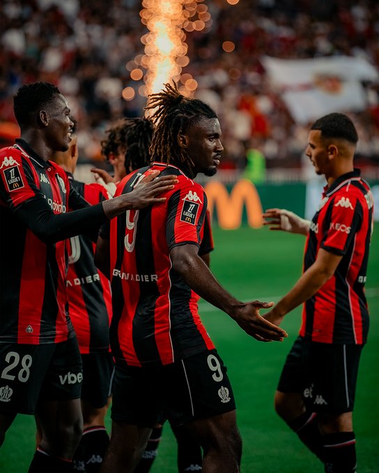 Ligue 1: Terem Moffi Scores As OGC Nice Record First Win